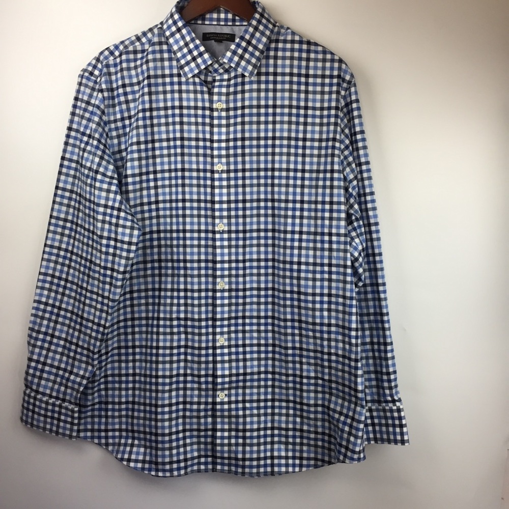 NWT Banana Republic XL Non Iron Slim Fit